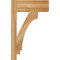 Ekena Millwork Imperial Block Rough Sawn Outlooker, Western Red Cedar, 6"W x 14"D x 22"H OUT06X14X22IMP05RWR - alternate 3